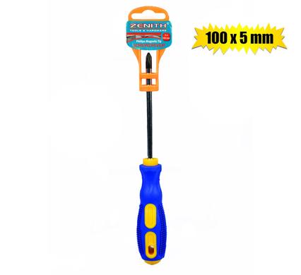 Screwdriver philips 5x100mm rub-grp m-tp