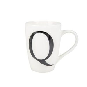 Mug daily tall letter q,400ml