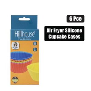 Air fryer silicone cupcake cases 6pc