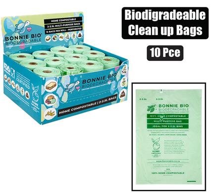Bonnie bio bags biodegrade 2-2.5l-15's