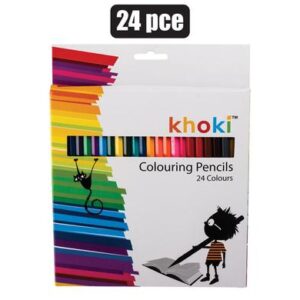 Art+craft pencil crayons long 24pce