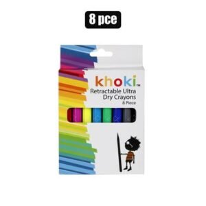 Art+craft crayons ultra soft wax 8pce