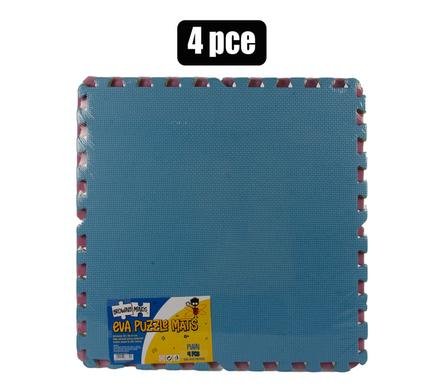 Edu eva mat 4 colours mixed 57x57cm