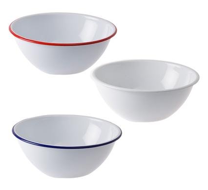 Mixing bowl enamel 16cm