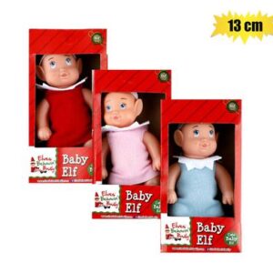 Xmas elf baby doll assorted
