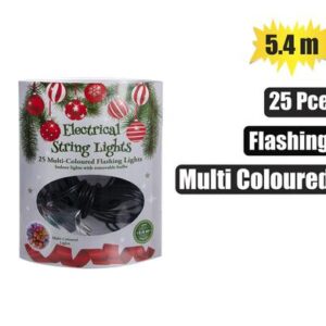 Xmas lights 220v in led 5.4m multi col