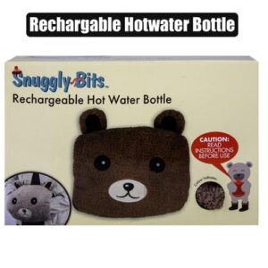 Hotwater bottle rechargeable w/cover