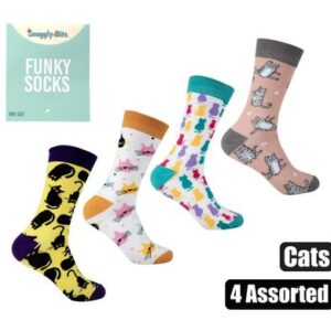 Socks unisex cat designs
