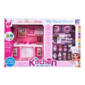 Fashion doll kitchen set