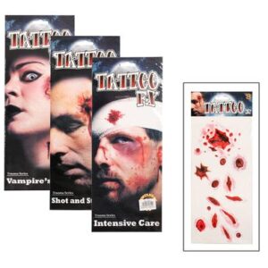 Dress up tattoo injuries asstd