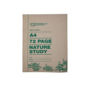 Book soft-cover a4 72pg nature study i/m