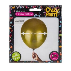 Balloons giant 6pc gold f-02