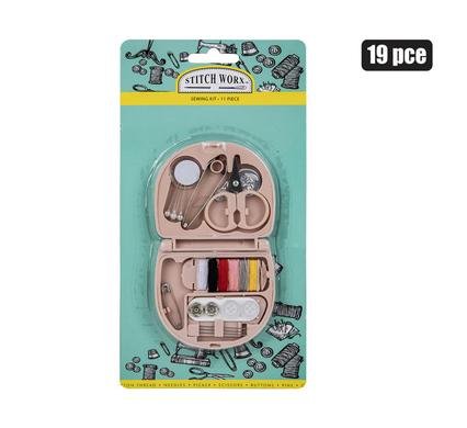 Haberdashery sewing kit 19pc