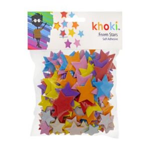 Art+craft foam asst accessory star