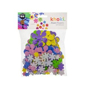 Art+craft foam asst accesories flower