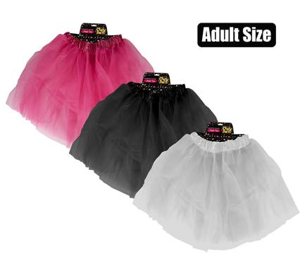 Dress up adult tutu asstd