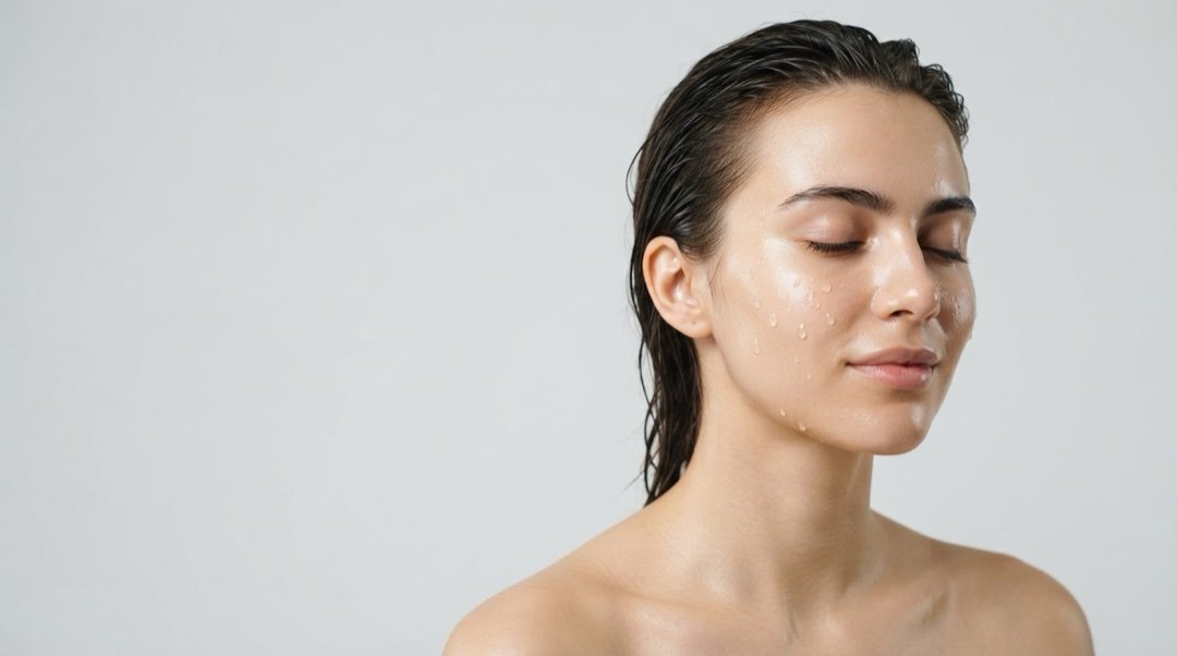 Woman with healthy, glowing skin